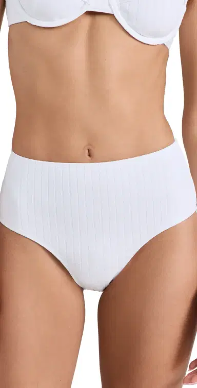 Solid & Striped The Lilo Bikini Bottoms Marshmallow | Thumbnail 1