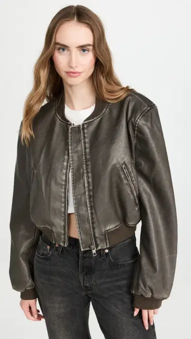 LIONESS Allure Bomber Charcoal S | Thumbnail 2