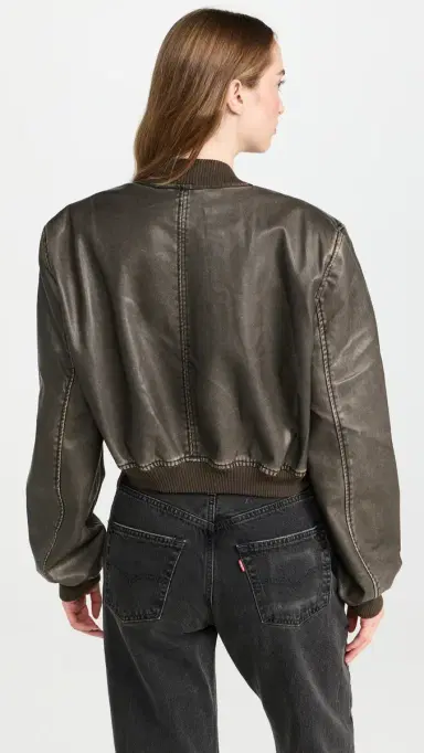 LIONESS Allure Bomber Charcoal S | Thumbnail 3