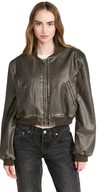 LIONESS Allure Bomber Charcoal S | Thumbnail 1