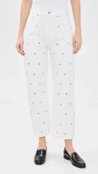 DAZE Westward Barrel Leg Jeans Lamb | Thumbnail 2 DAZE Westward Barrel Leg Jeans Lamb | Thumbnail 2