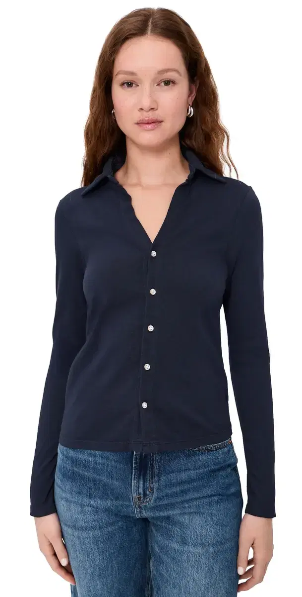 AMO Carolyn Button Down Twilight