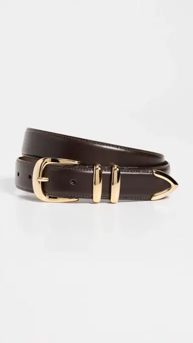 Favorite Daughter The Jordan Belt Dk. Brown/Gold | Thumbnail 2