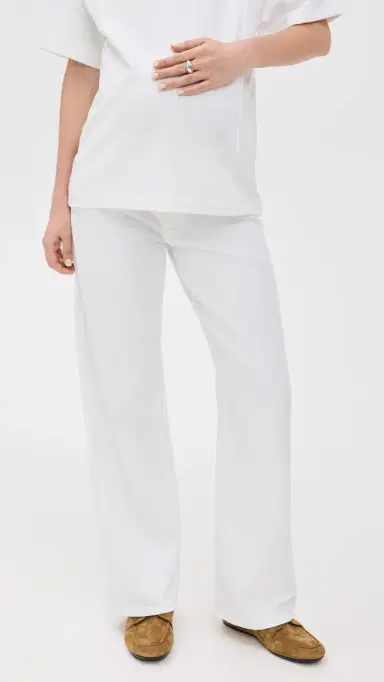 Joe's Jeans The Ryan Maternity Jeans White 34 | Thumbnail 2