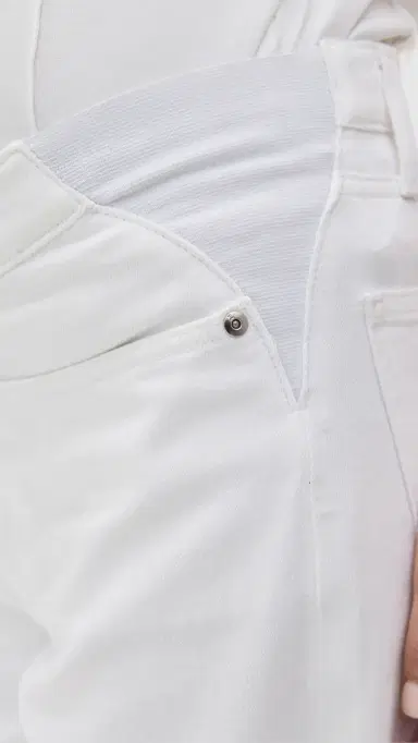 Joe's Jeans The Ryan Maternity Jeans White 34 | Thumbnail 6