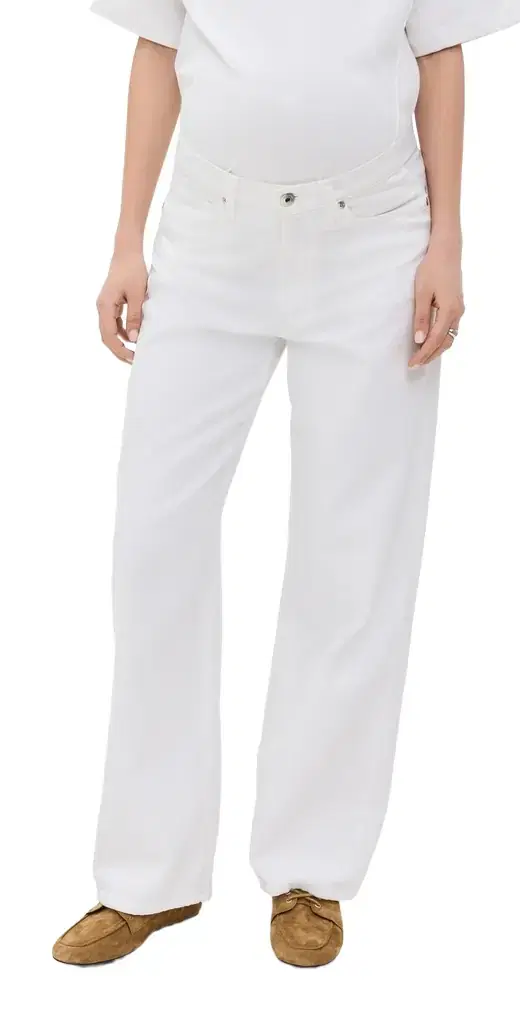 The Ryan Maternity Jeans White