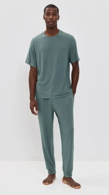 Eberjey Henry Pajama et tone Blue | Thumbnail 2 Eberjey Henry Pajama et tone Blue | Thumbnail 2