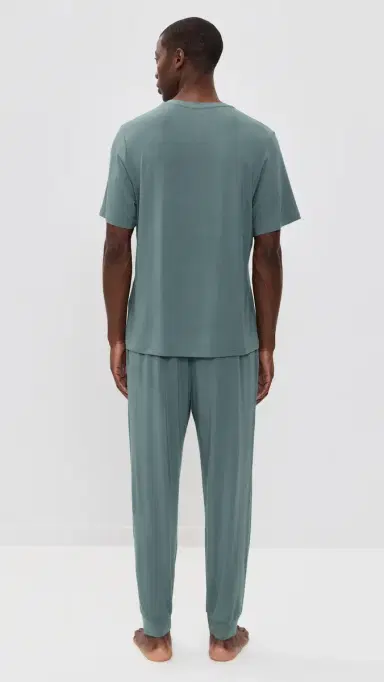 Eberjey Henry Pajama et tone Blue | Thumbnail 3 Eberjey Henry Pajama et tone Blue | Thumbnail 3