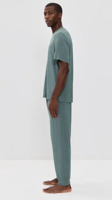 Eberjey Henry Pajama et tone Blue | Thumbnail 4 Eberjey Henry Pajama et tone Blue | Thumbnail 4