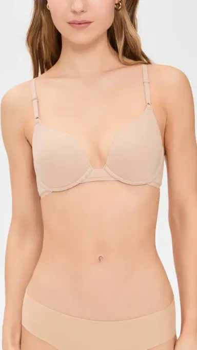 Natori Bliss Cotton Convertible T-Shirt Bra Cafe 32D | Thumbnail 2