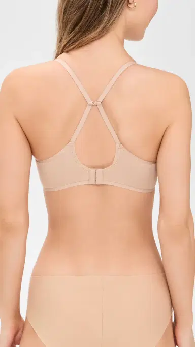 Natori Bliss Cotton Convertible T-Shirt Bra Cafe 32D | Thumbnail 4
