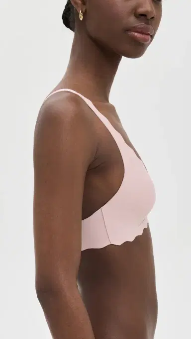 b.tempt'd by Wacoal b. tempt'd by Wacoal B Wow'd Wire Free Bralette Blush Pink M | Thumbnail 4