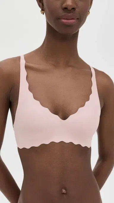 b.tempt'd by Wacoal b. tempt'd by Wacoal B Wow'd Wire Free Bralette Blush Pink M | Thumbnail 5