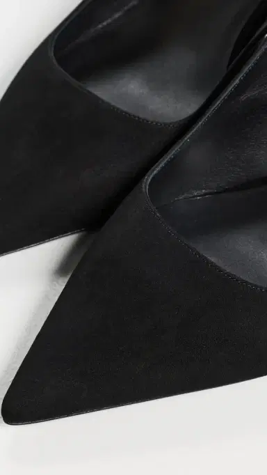 Stuart Weitzman Vinnie 0 Strap Pumps Black | Thumbnail 6