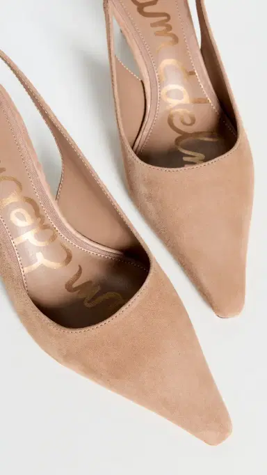 Sam Edelman Bianka Slingback Heels Cyprus Tan Suede 5 | Thumbnail 6 Sam Edelman Bianka Slingback Heels Cyprus Tan Suede 5 | Thumbnail 6