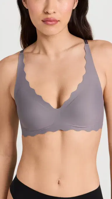 b.tempt'd by Wacoal b. tempt'd by Wacoal B Wow'd Wire Free Bralette Shark L | Thumbnail 2