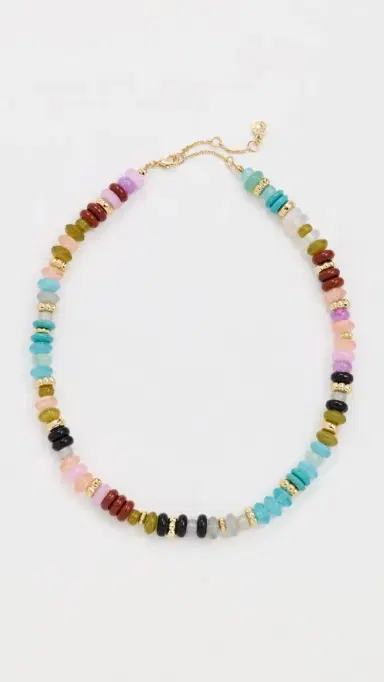 BaubleBar Mariel Semi-Precious Necklace Multi One Size | Thumbnail 2