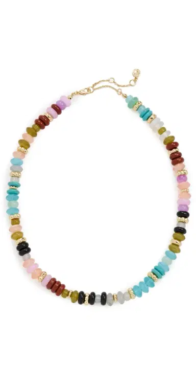 BaubleBar Mariel Semi-Precious Necklace Multi One Size | Thumbnail 1