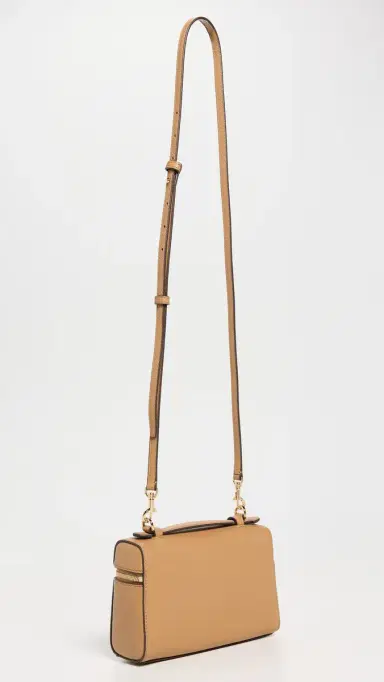 Tory Burch Romy Slim Top Handle Bag Tiramisu One Size | Thumbnail 4 Tory Burch Romy Slim Top Handle Bag Tiramisu One Size | Thumbnail 4