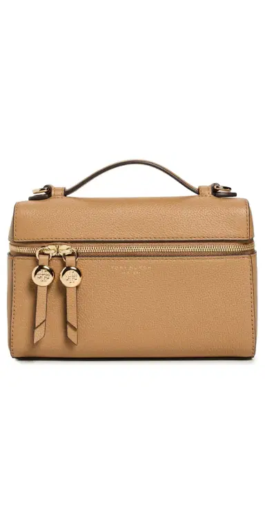 Tory Burch Romy Slim Top Handle Bag Tiramisu One Size | Thumbnail 1 Tory Burch Romy Slim Top Handle Bag Tiramisu One Size | Thumbnail 1