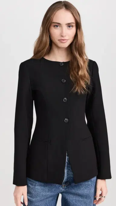 Aligne Daphne Long Waisted Blazer Black 4 | Thumbnail 2 Aligne Daphne Long Waisted Blazer Black 4 | Thumbnail 2