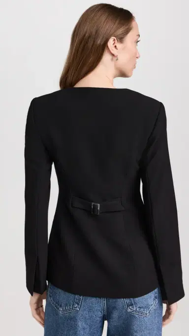 Aligne Daphne Long Waisted Blazer Black 4 | Thumbnail 3 Aligne Daphne Long Waisted Blazer Black 4 | Thumbnail 3