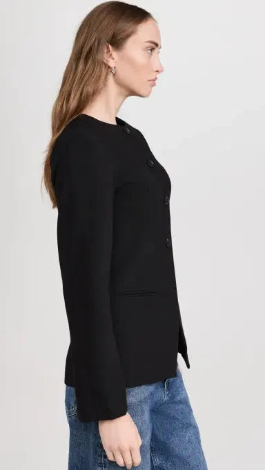 Aligne Daphne Long Waisted Blazer Black 4 | Thumbnail 4 Aligne Daphne Long Waisted Blazer Black 4 | Thumbnail 4