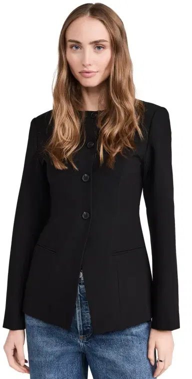 Aligne Daphne Long Waisted Blazer Black 4 | Thumbnail 1 Aligne Daphne Long Waisted Blazer Black 4 | Thumbnail 1
