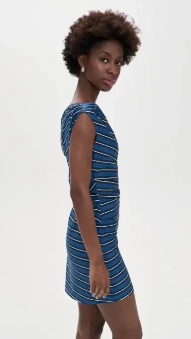 Staud Phare Mini Dress Echo Stripe 0 | Thumbnail 4