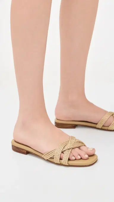 Kaanas Ayanna Sandals Natural 6 | Thumbnail 3 Kaanas Ayanna Sandals Natural 6 | Thumbnail 3