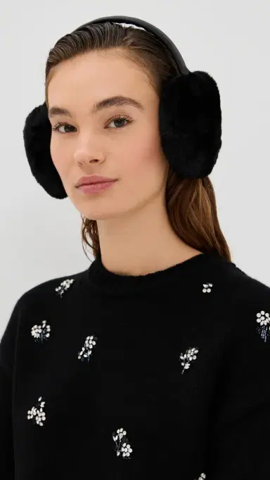 Apparis Esme Earmuffs Noir | Thumbnail 3 Apparis Esme Earmuffs Noir | Thumbnail 3