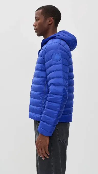 Canada Goose Stratus Hooded Coat Azurite Blue | Thumbnail 4