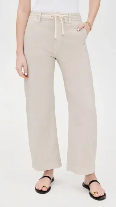 PAIGE Arellia Ankle Jeans with Tie Vintage Pumice Stone 31 | Thumbnail 2