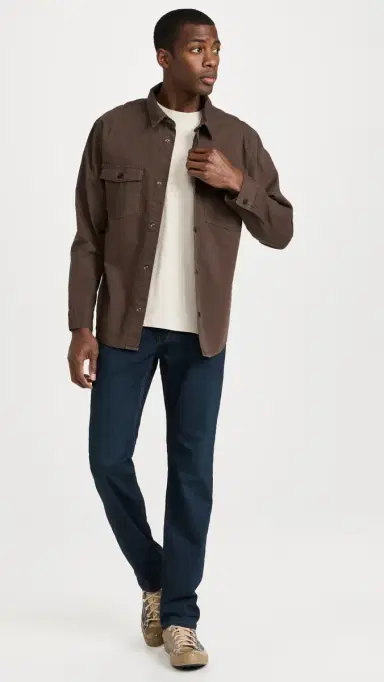PAIGE Normandie Transcend Straight Jeans - 34 Cellar 36 | Thumbnail 5