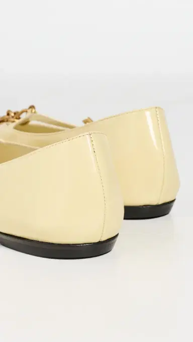 Balmain Ballerina Sync Flats 1GL Vanille | Thumbnail 4