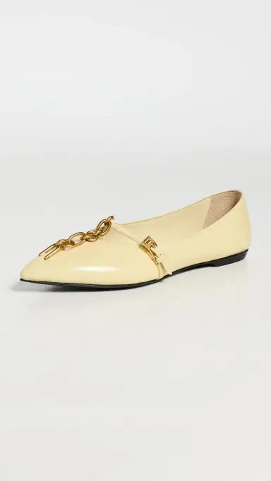 Balmain Ballerina Sync Flats 1GL Vanille | Thumbnail 5