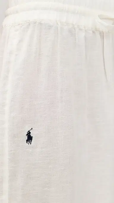 Polo Ralph Lauren mocked Pull On Cover-Up Pants Cream | Thumbnail 6