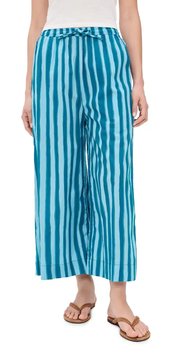 Lauren Pants Batik tripe Pool