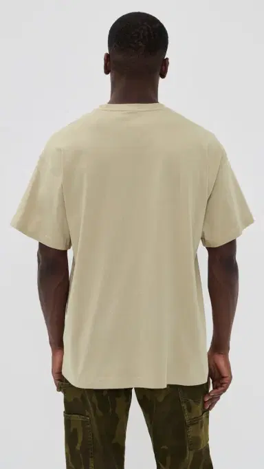 adidas Trefoil Essentials Oversized Tee tone Khaki | Thumbnail 3 adidas Trefoil Essentials Oversized Tee tone Khaki | Thumbnail 3