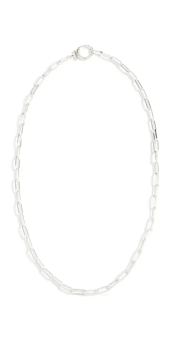 Gorjana Parker Necklace Silver One Size