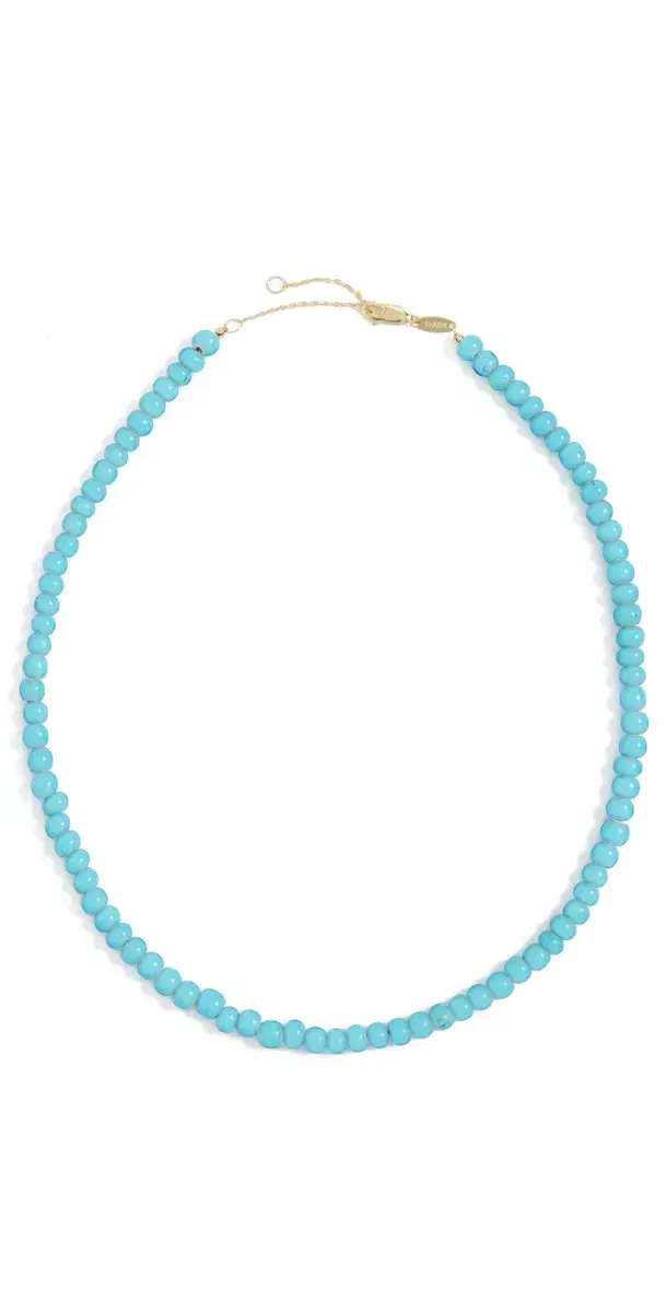 Turquesa Necklace Turquoise One Size