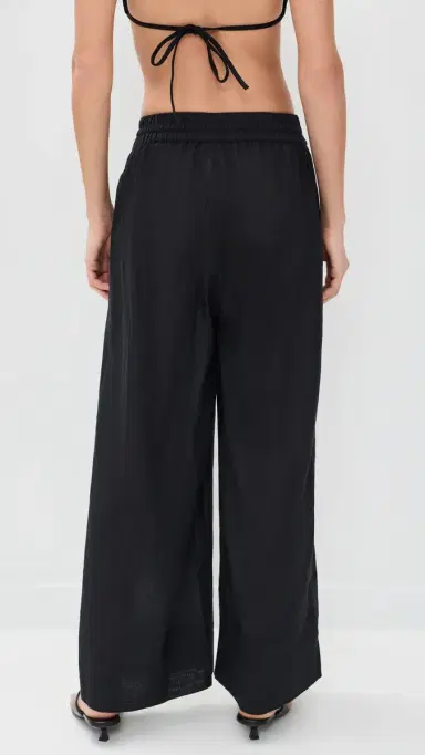 Polo Ralph Lauren mocked Pull On Cover-Up Pants Black | Thumbnail 3