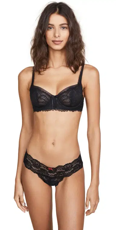 Skarlett Blue Minx Balconette Bra Black 36D | Thumbnail 1