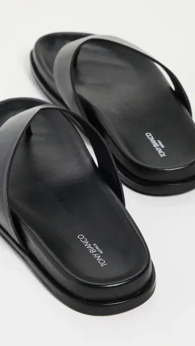 Tony Bianco Loop Sandals Black | Thumbnail 4