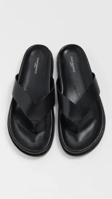 Tony Bianco Loop Sandals Black | Thumbnail 5