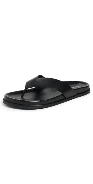 Tony Bianco Loop Sandals Black | Thumbnail 1