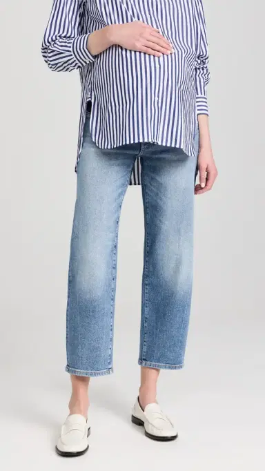 DL1961 Thea Relaxed Boyfriend Maternity Jeans Ravello (Vintage) 24 | Thumbnail 2