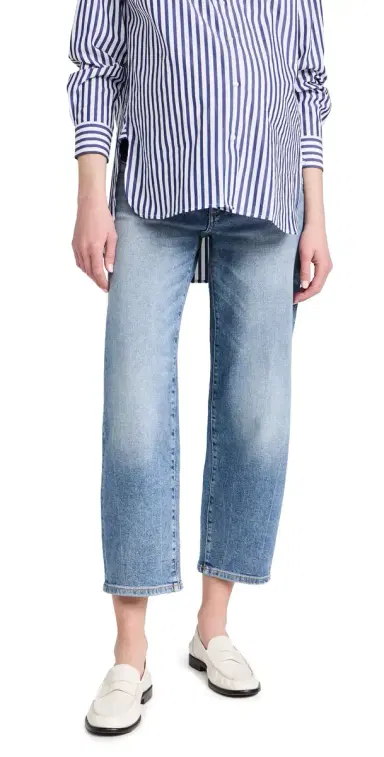 DL1961 Thea Relaxed Boyfriend Maternity Jeans Ravello (Vintage) 24 | Thumbnail 1