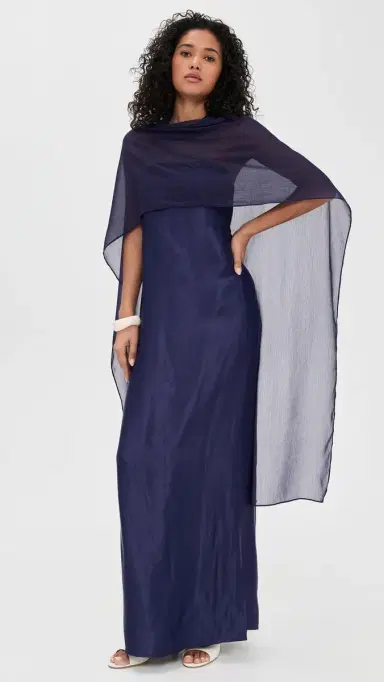 DIARRABLU Tubi Dress Solid Navy | Thumbnail 5