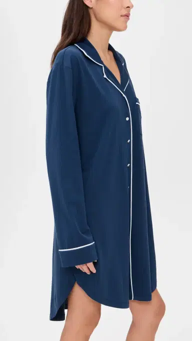 Polo Ralph Lauren Sleep Shirt Navy | Thumbnail 4 Polo Ralph Lauren Sleep Shirt Navy | Thumbnail 4